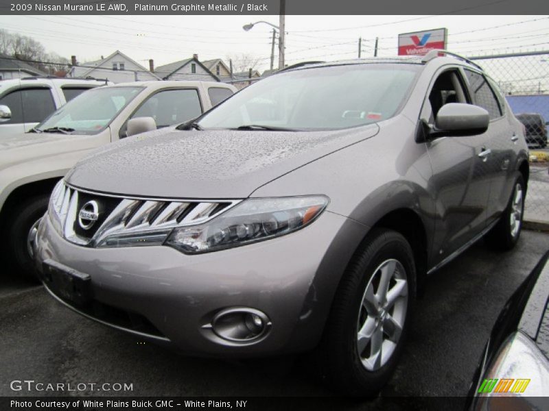 Platinum Graphite Metallic / Black 2009 Nissan Murano LE AWD