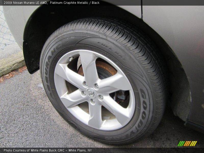 Platinum Graphite Metallic / Black 2009 Nissan Murano LE AWD