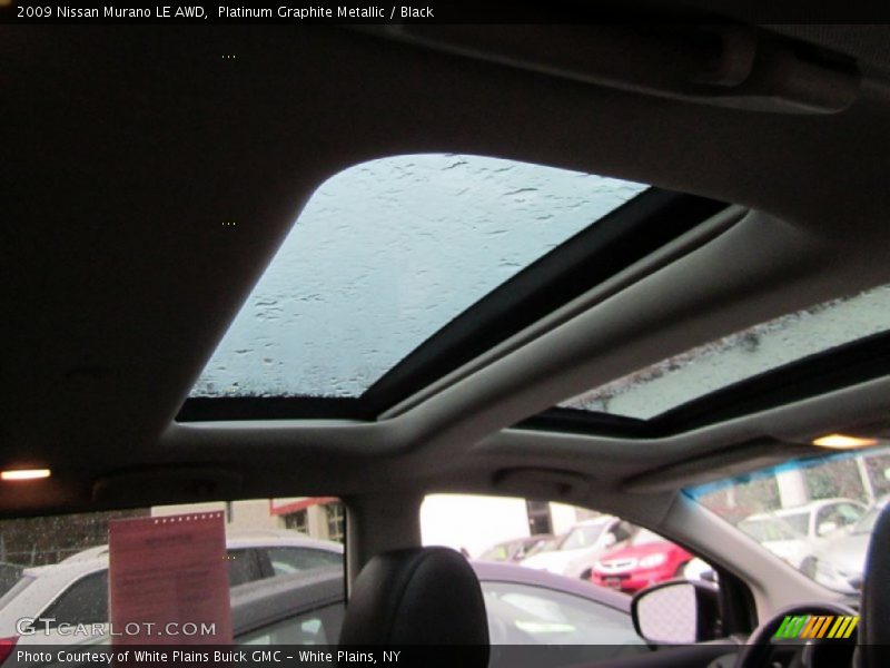 Platinum Graphite Metallic / Black 2009 Nissan Murano LE AWD