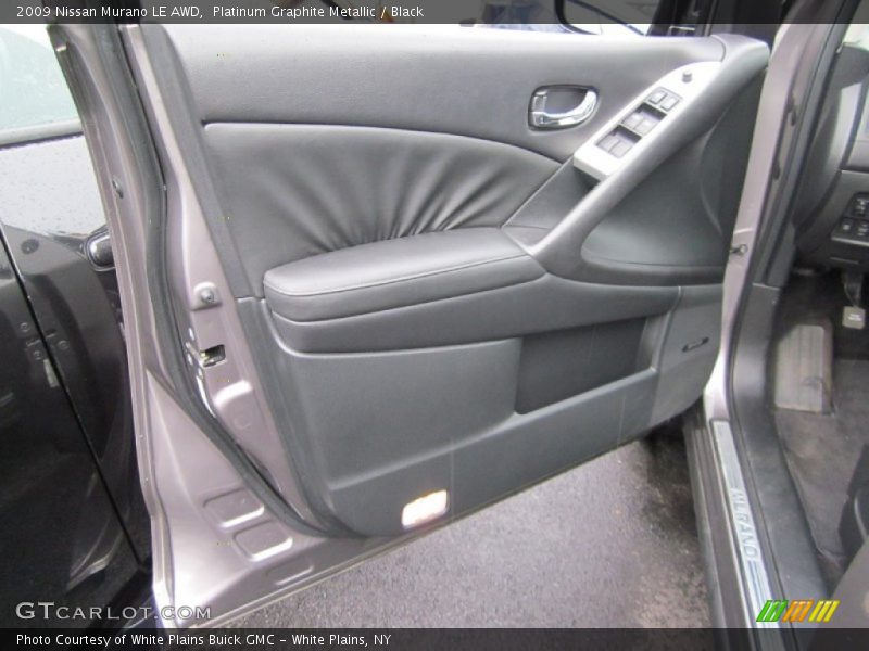 Platinum Graphite Metallic / Black 2009 Nissan Murano LE AWD