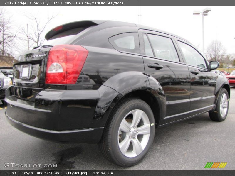 Black / Dark Slate Gray/Medium Graystone 2012 Dodge Caliber SXT