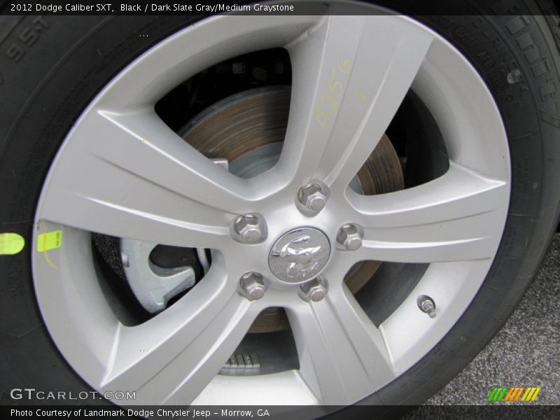 Black / Dark Slate Gray/Medium Graystone 2012 Dodge Caliber SXT