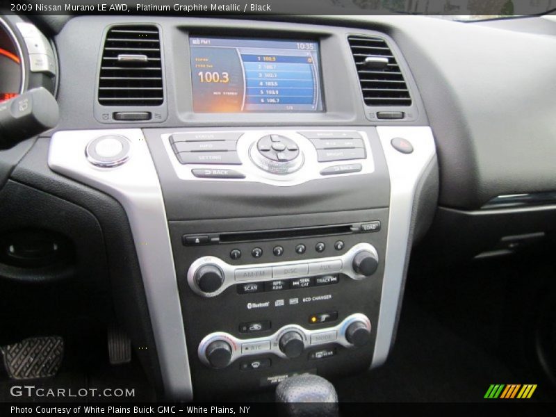 Platinum Graphite Metallic / Black 2009 Nissan Murano LE AWD