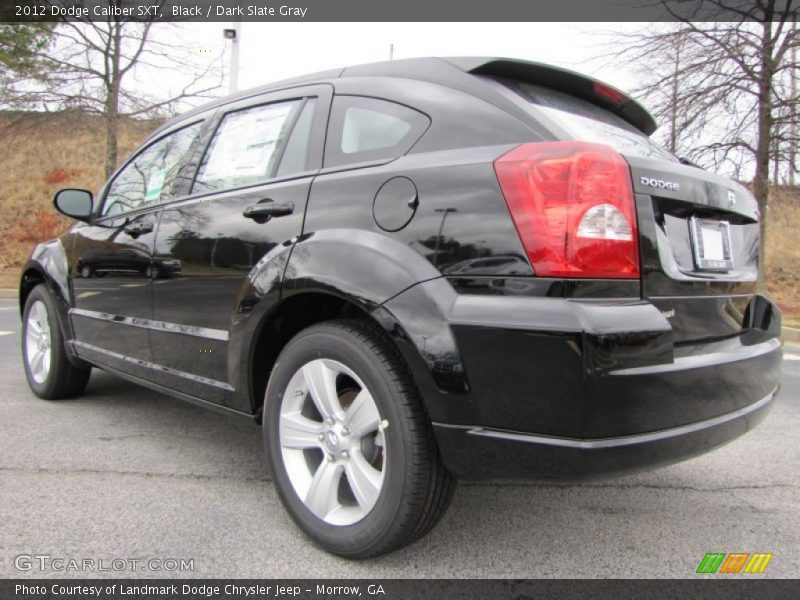 Black / Dark Slate Gray 2012 Dodge Caliber SXT