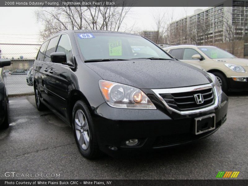 Nighthawk Black Pearl / Black 2008 Honda Odyssey Touring