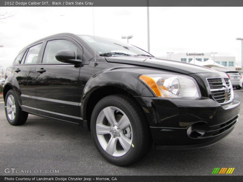 Black / Dark Slate Gray 2012 Dodge Caliber SXT