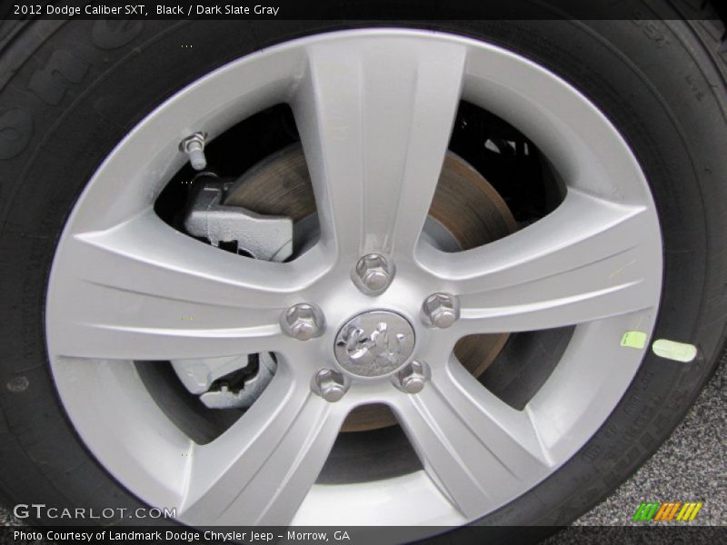 Black / Dark Slate Gray 2012 Dodge Caliber SXT