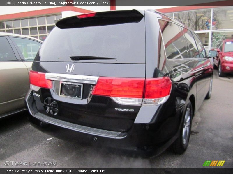 Nighthawk Black Pearl / Black 2008 Honda Odyssey Touring