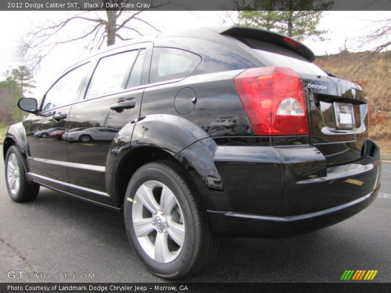 Black / Dark Slate Gray 2012 Dodge Caliber SXT