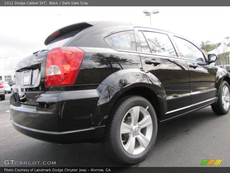 Black / Dark Slate Gray 2012 Dodge Caliber SXT