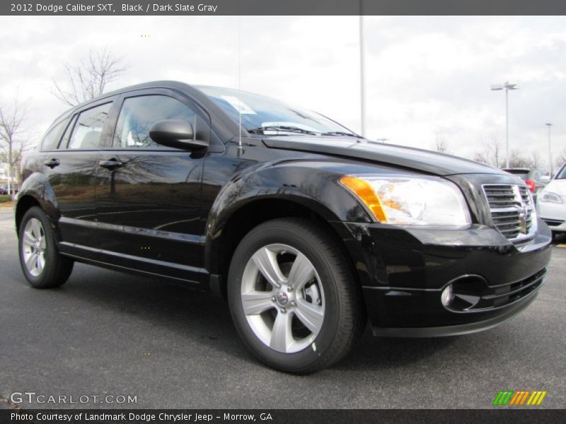 Black / Dark Slate Gray 2012 Dodge Caliber SXT