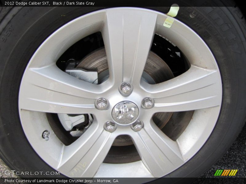 Black / Dark Slate Gray 2012 Dodge Caliber SXT