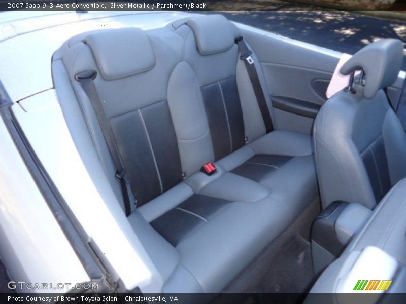  2007 9-3 Aero Convertible Parchment/Black Interior