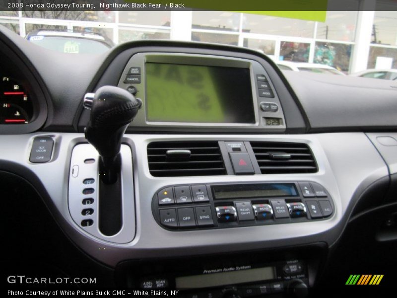 Nighthawk Black Pearl / Black 2008 Honda Odyssey Touring