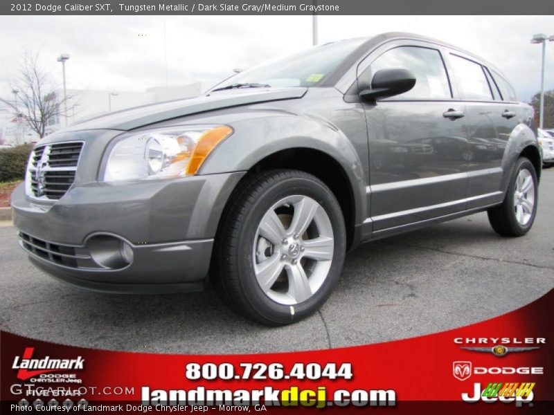 Tungsten Metallic / Dark Slate Gray/Medium Graystone 2012 Dodge Caliber SXT