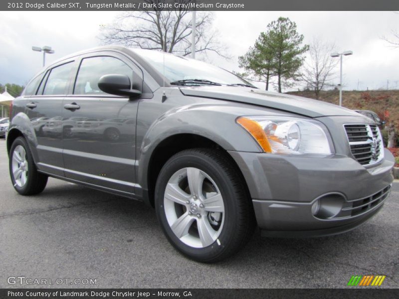 Tungsten Metallic / Dark Slate Gray/Medium Graystone 2012 Dodge Caliber SXT