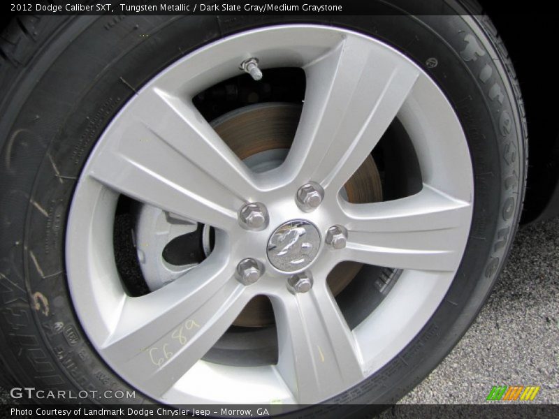 Tungsten Metallic / Dark Slate Gray/Medium Graystone 2012 Dodge Caliber SXT
