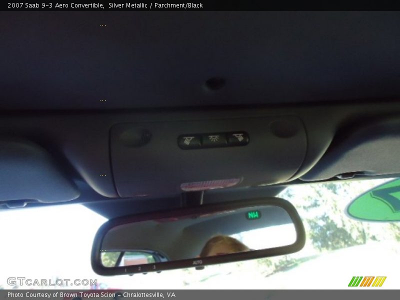 Silver Metallic / Parchment/Black 2007 Saab 9-3 Aero Convertible