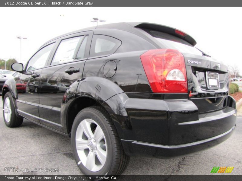 Black / Dark Slate Gray 2012 Dodge Caliber SXT