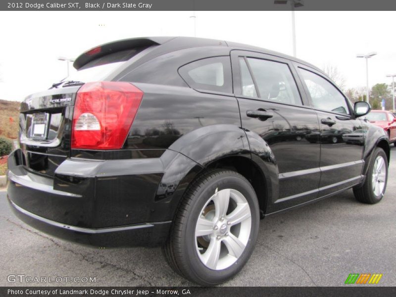 Black / Dark Slate Gray 2012 Dodge Caliber SXT