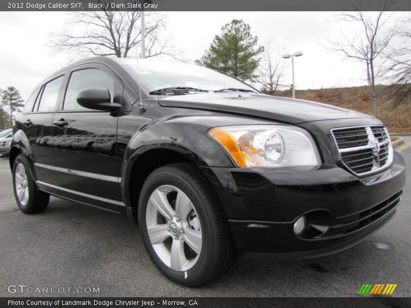 Black / Dark Slate Gray 2012 Dodge Caliber SXT