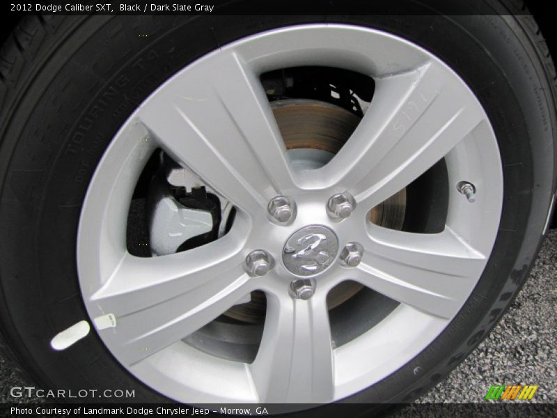 Black / Dark Slate Gray 2012 Dodge Caliber SXT