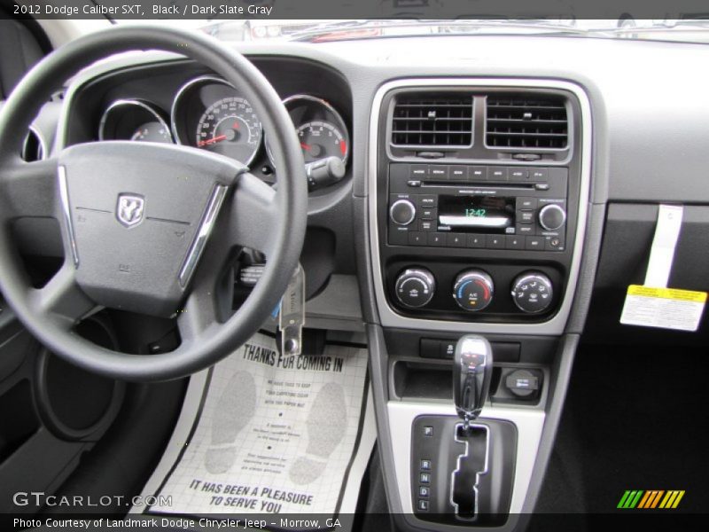 Black / Dark Slate Gray 2012 Dodge Caliber SXT