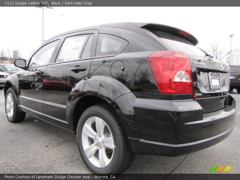 Black / Dark Slate Gray 2012 Dodge Caliber SXT