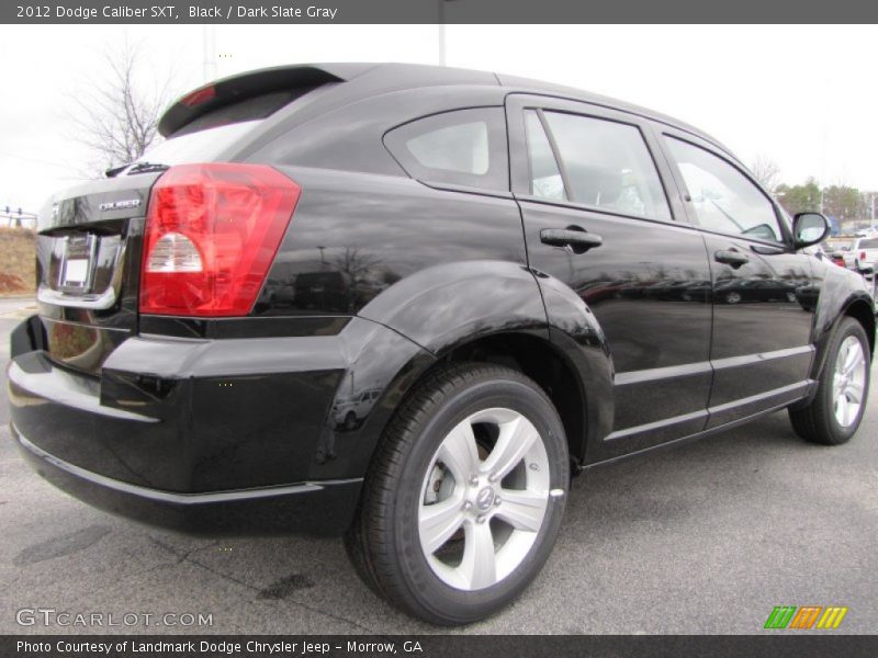 Black / Dark Slate Gray 2012 Dodge Caliber SXT