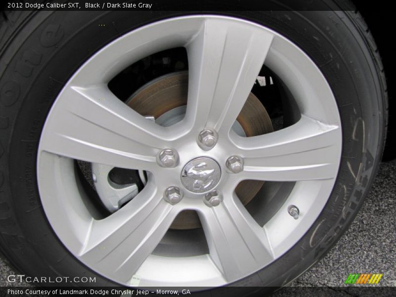 Black / Dark Slate Gray 2012 Dodge Caliber SXT