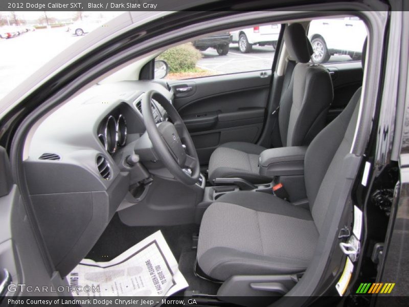 Black / Dark Slate Gray 2012 Dodge Caliber SXT