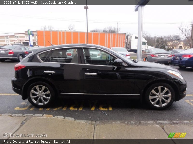 Black Obsidian / Graphite 2008 Infiniti EX 35 AWD