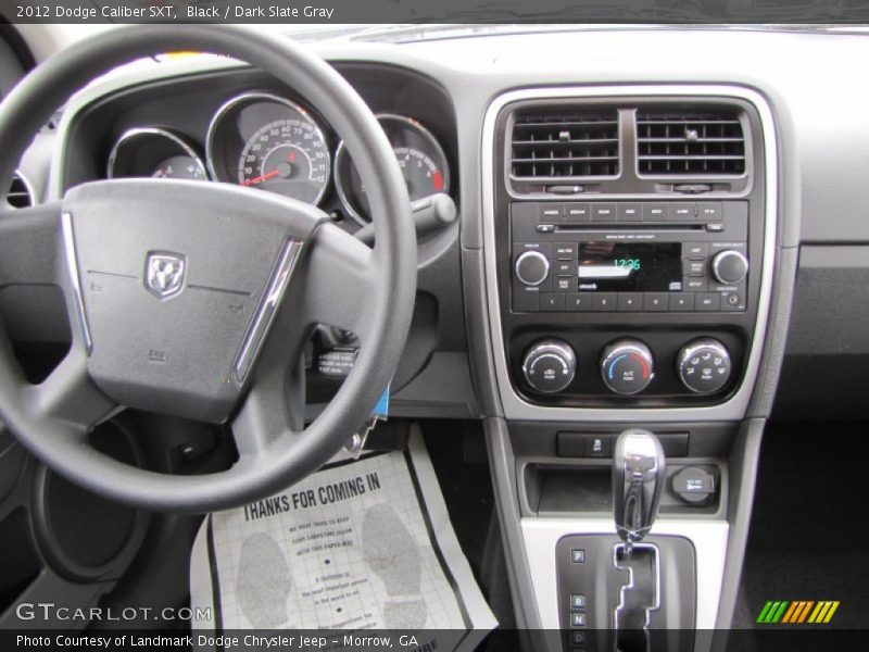 Black / Dark Slate Gray 2012 Dodge Caliber SXT