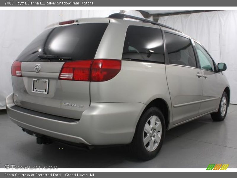 Silver Shadow Pearl / Stone 2005 Toyota Sienna LE