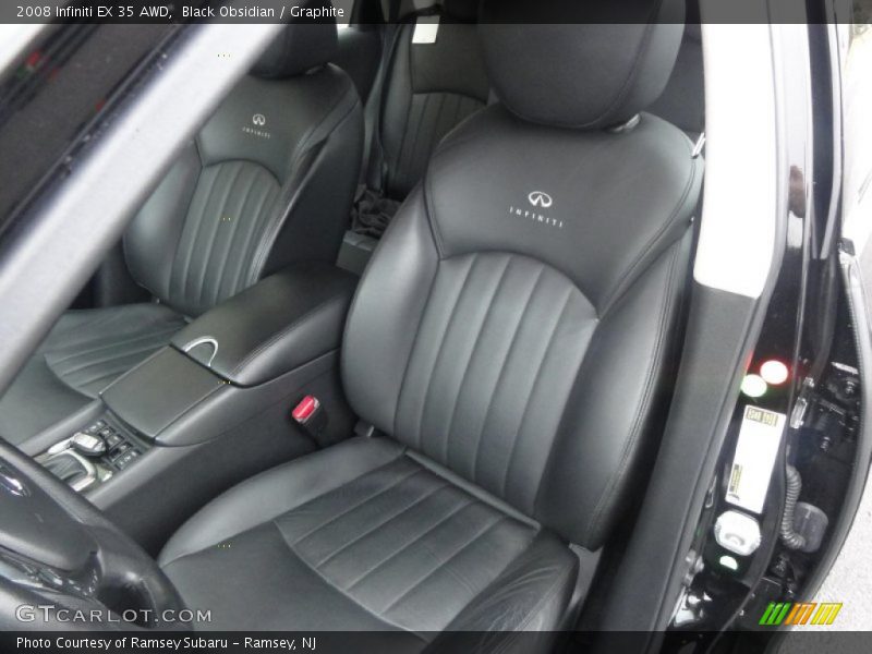 Black Obsidian / Graphite 2008 Infiniti EX 35 AWD