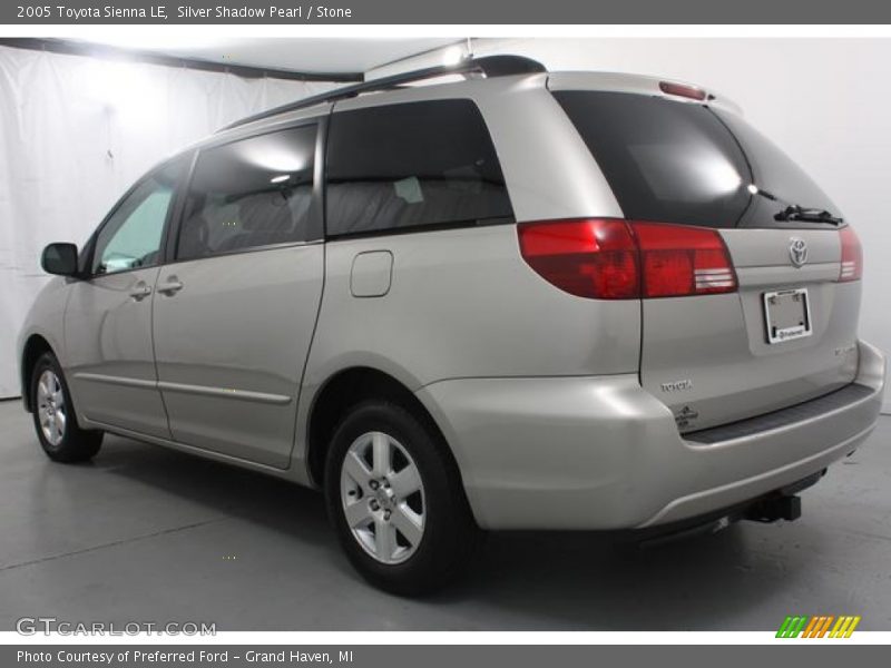 Silver Shadow Pearl / Stone 2005 Toyota Sienna LE