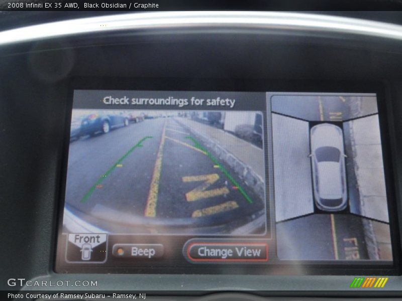 Black Obsidian / Graphite 2008 Infiniti EX 35 AWD