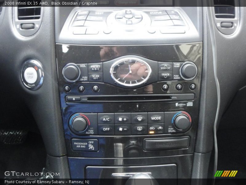Black Obsidian / Graphite 2008 Infiniti EX 35 AWD