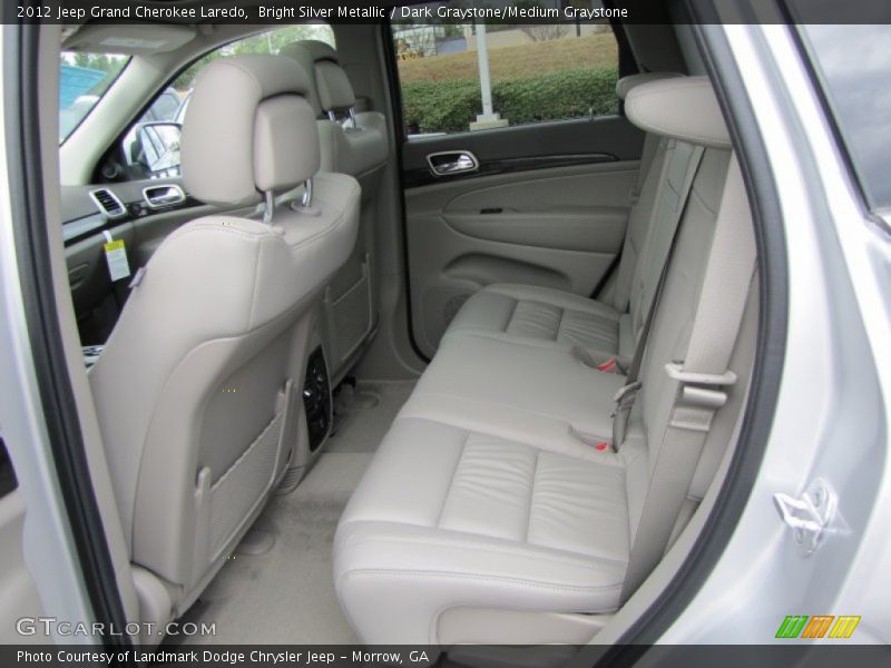 Bright Silver Metallic / Dark Graystone/Medium Graystone 2012 Jeep Grand Cherokee Laredo