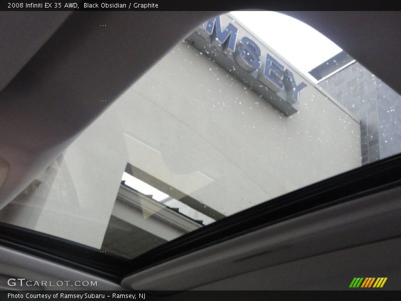 Black Obsidian / Graphite 2008 Infiniti EX 35 AWD