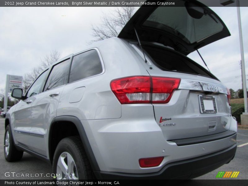 Bright Silver Metallic / Dark Graystone/Medium Graystone 2012 Jeep Grand Cherokee Laredo