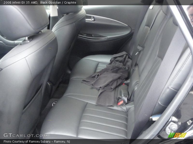 Black Obsidian / Graphite 2008 Infiniti EX 35 AWD