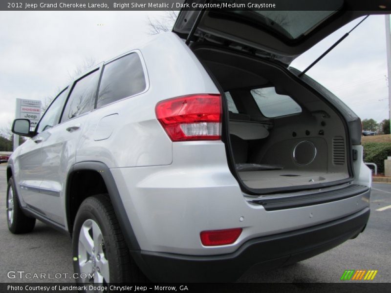 Bright Silver Metallic / Dark Graystone/Medium Graystone 2012 Jeep Grand Cherokee Laredo