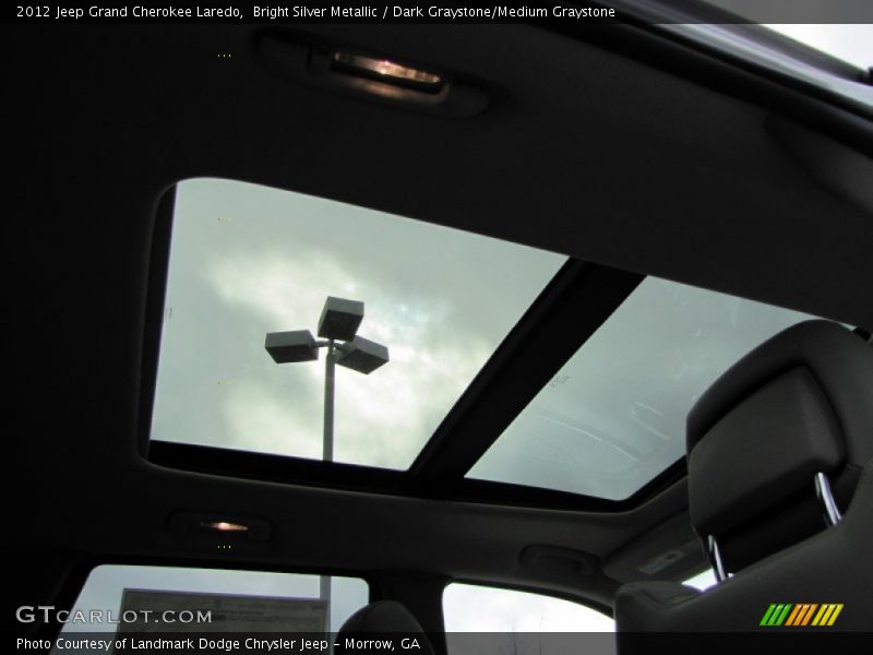 Bright Silver Metallic / Dark Graystone/Medium Graystone 2012 Jeep Grand Cherokee Laredo