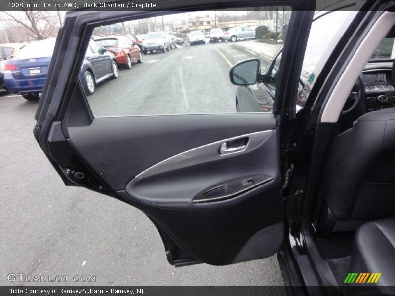 Black Obsidian / Graphite 2008 Infiniti EX 35 AWD