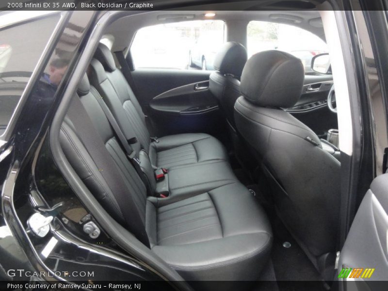 Black Obsidian / Graphite 2008 Infiniti EX 35 AWD
