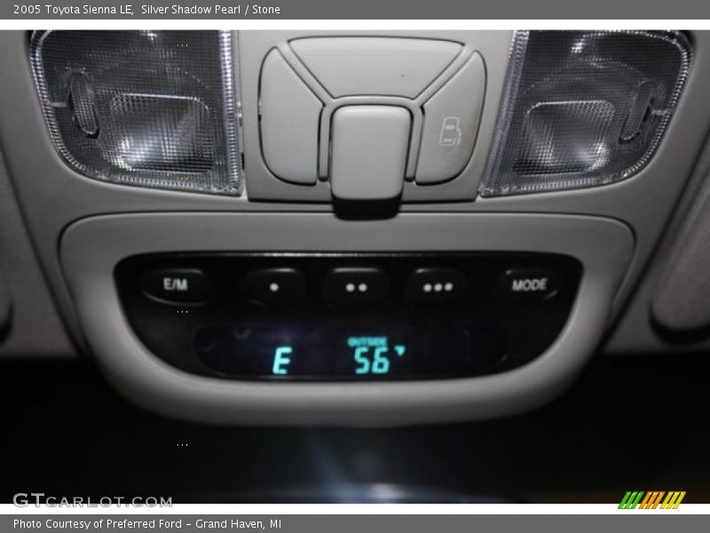 Silver Shadow Pearl / Stone 2005 Toyota Sienna LE