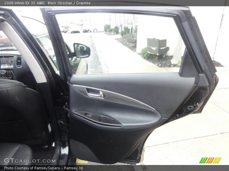Black Obsidian / Graphite 2008 Infiniti EX 35 AWD