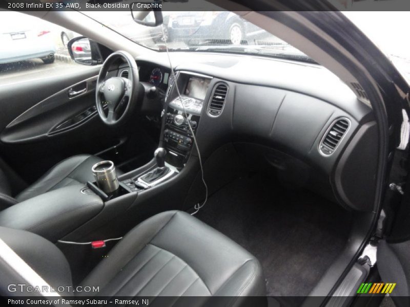 Black Obsidian / Graphite 2008 Infiniti EX 35 AWD