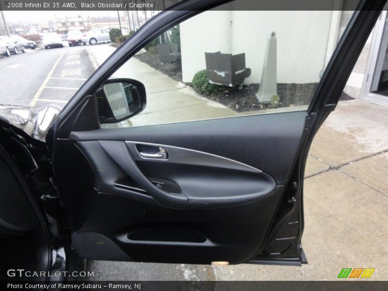 Black Obsidian / Graphite 2008 Infiniti EX 35 AWD
